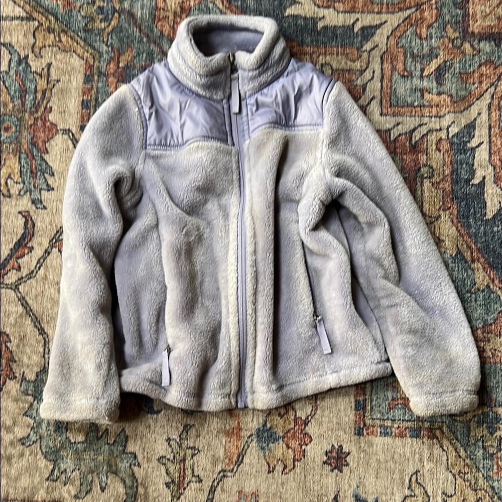 32 Degrees Light Gray Fleece Jacket